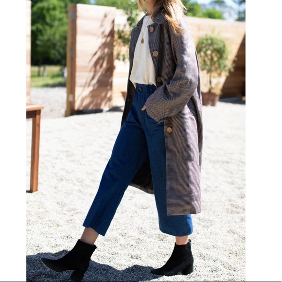 Emerson Fry Jackets & Blazers - Emerson Fry Matisse Coat Houndstooth